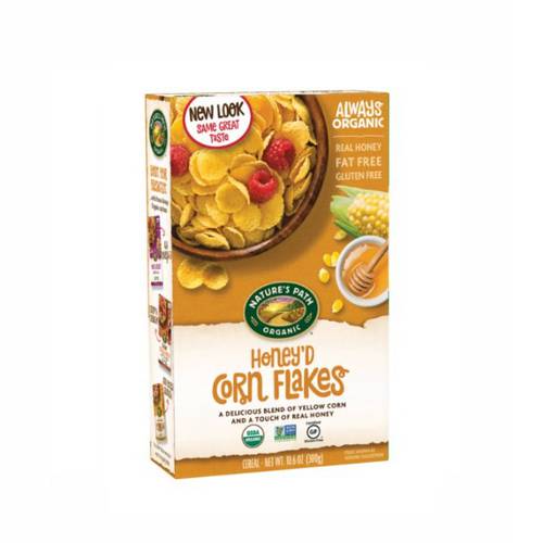 Nature’s Path Organic Honey Sweetened Corn Flakes 300g