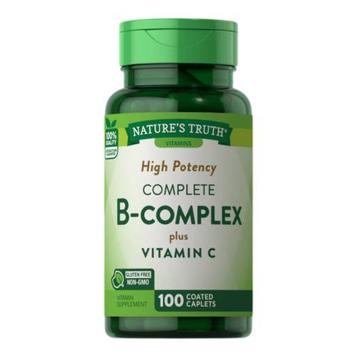 Nature's Truth Hi-Potency B-Complex + C 100 Caplets