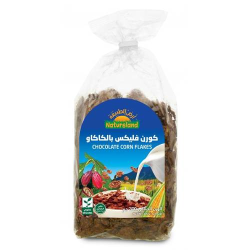 Organic Gluten Free Chocolate Corn Flakes - 300g - Natureland
