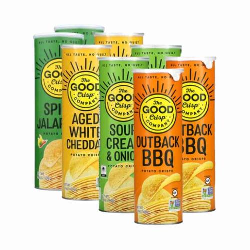 (Bundle of 8) The Good Crisp Chips Gluten Free 160g
