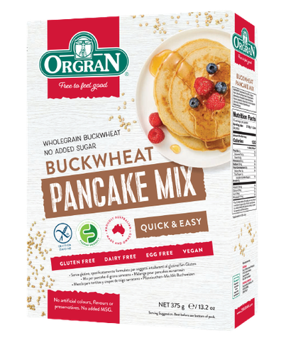 Orgran Buckwheat Pancake Mix 375 g