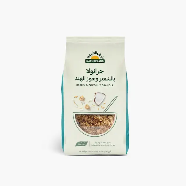 Natureland Barley & Coconut Granola 375g