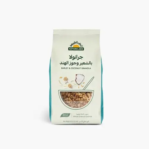 Natureland Barley & Coconut Granola 375g