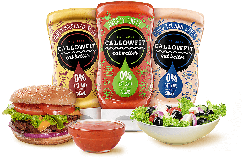 Callowfit Fat and Sugar Free Vegan Sauce 300ml