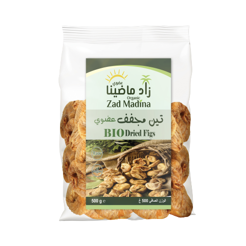 Zad Madina Organic Dried Figs 500g