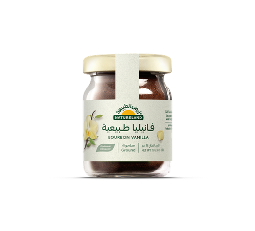 Natureland Organic Bourbon Vanilla - Ground 15g