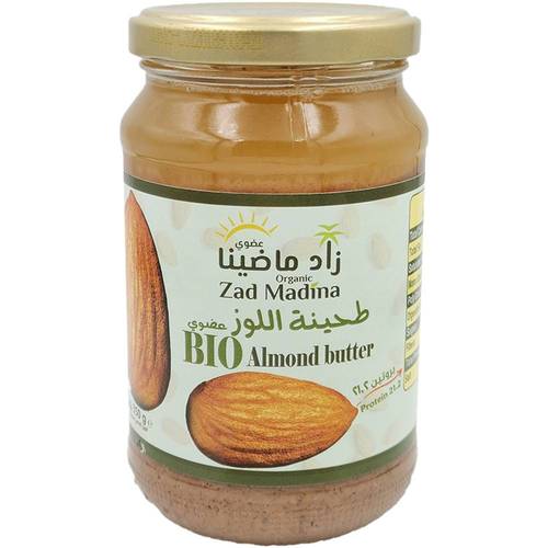 Zad Madina Organic Almond Tahini (Almond Butter) 350g