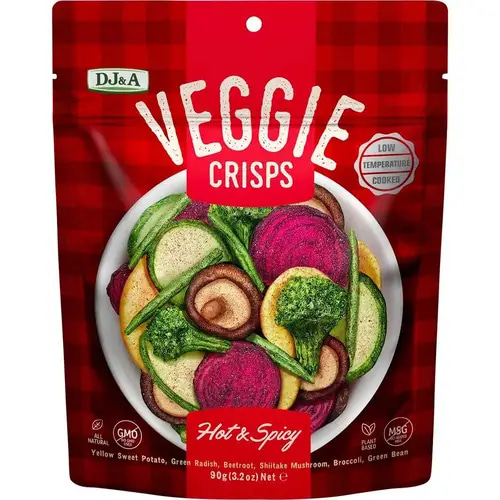 DJ&A Spicy Vegetable Chips 90g