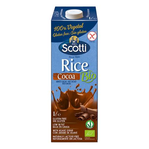 Scotti Organic Cocoa Rice Milk 1L
