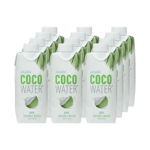 (Box of 12) Just Picked Coconut Water - 330 ml