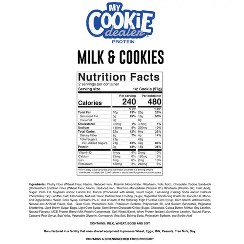 MY COOKIE DEALER Milk & Cookies Protein 113g