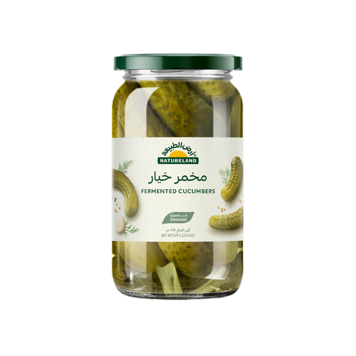 Natureland Fermented Cucumbers 670g