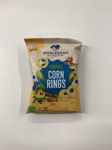 Wholesome Organic Corn Puffs 15g – Plain