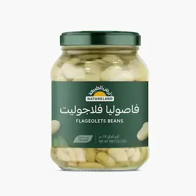 Organic Flageolet Beans 350g Natureland