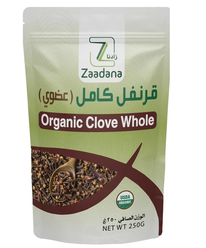 Zadna Organic Whole Cloves 250g