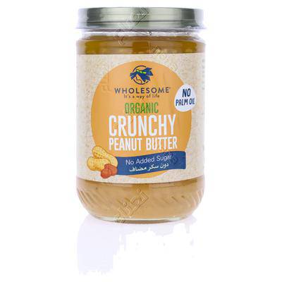 Wholesome Organic Peanut Butter - Crunchy