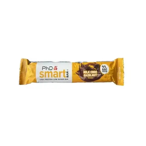 Phd Smart Bar Milk Chocolate Hazelnut High Protein Low Sugar Bar 64g