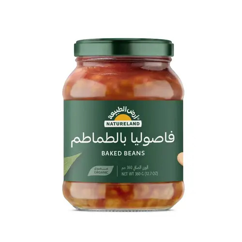 Organic Beans with Tomato Sauce 360g Natureland