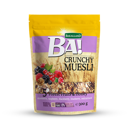 Buffet Crunchy Forest Fruits & Honey Muesli 300g