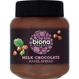 Biona Organic Milk Chocolate Hazelnut Spread 350g