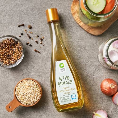 Organic Brown Rice Vinegar 350 mL Chung Jung One