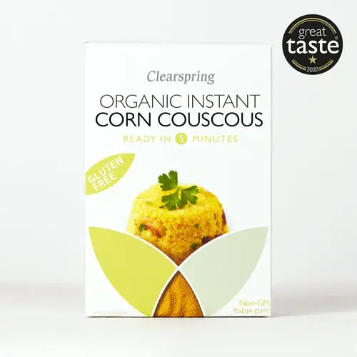 Clearspring Organic Gluten-Free Instant Corn Couscous – 200g