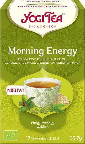 Yogi Tea Organic Morning Energy 17 Tea Bags