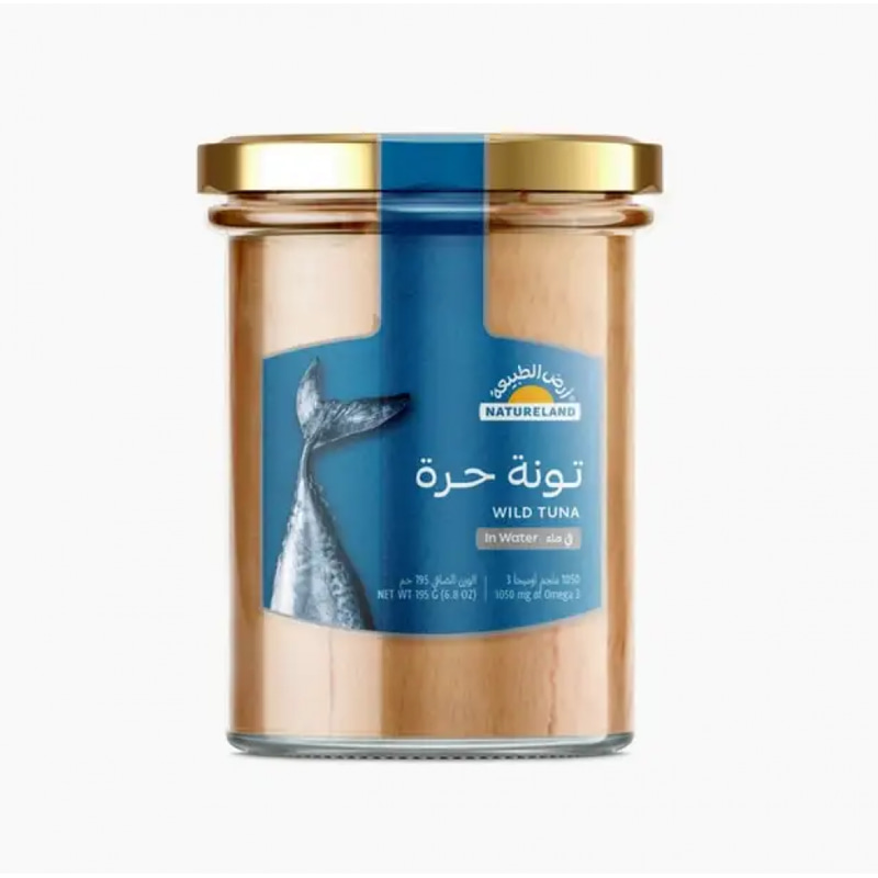 Organic Free Tuna in Water 195g Natureland