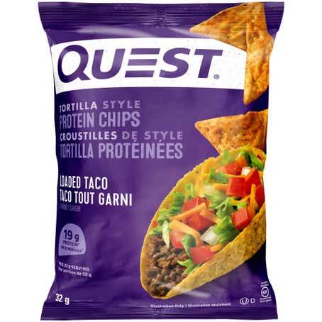 Quest Nutrition Protein Tortilla Chips - Taco 32g