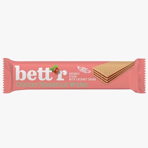 Smart Organic Cacao Hazelnut Wafer 30 g