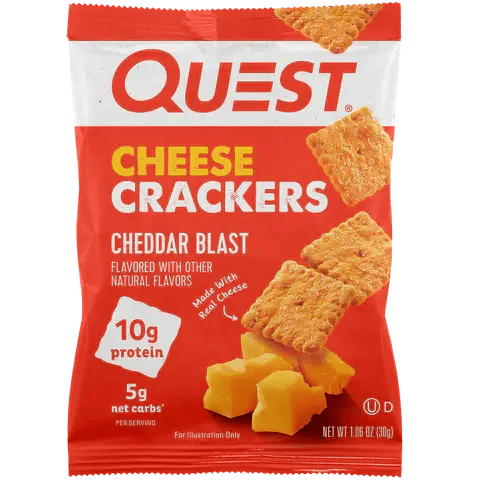 Quest Protein Crackers 30g – Cheese Flavor (Single Piece)