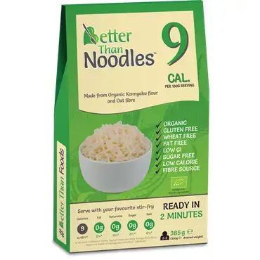 Bettern than noodles organic konnyaku and Keto