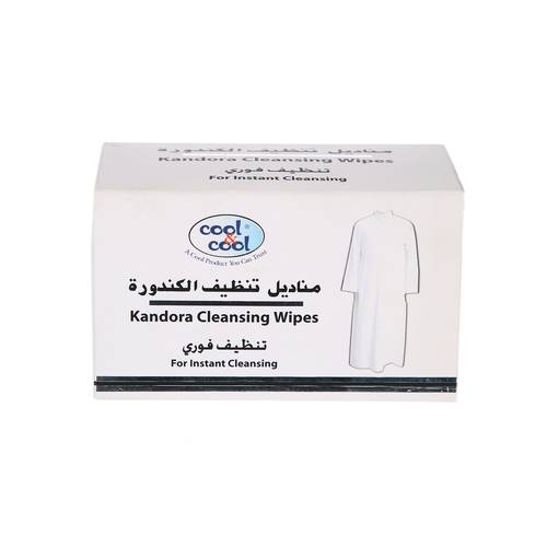 مناديل تنظيف الثوب 12 منديل كول اند كول