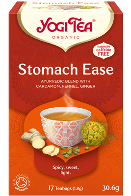 Yogi Tea Stomach Ease 17 Tea Bags Organic