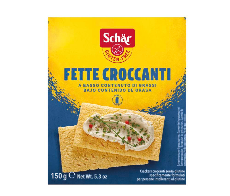Dr. Schaer Fette Tostate Cracker Fette Croccanti 150g