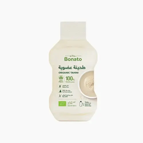 Bonato Organic Sesame Tahini Squeezable 500ml