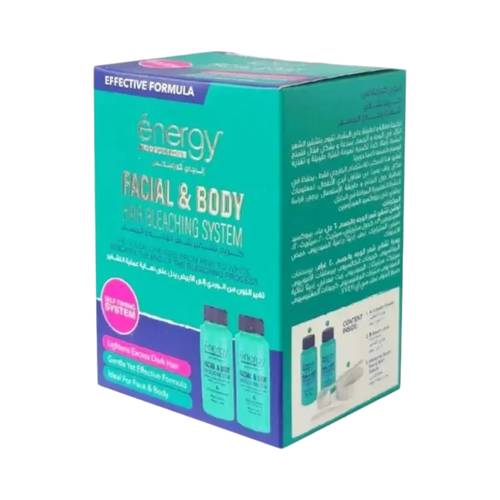 Energy Cosmetics Facial & Body Hair Bleaching Cream