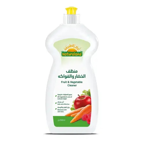منظف الخضار والفواكه 500مل أرض الطبيعة