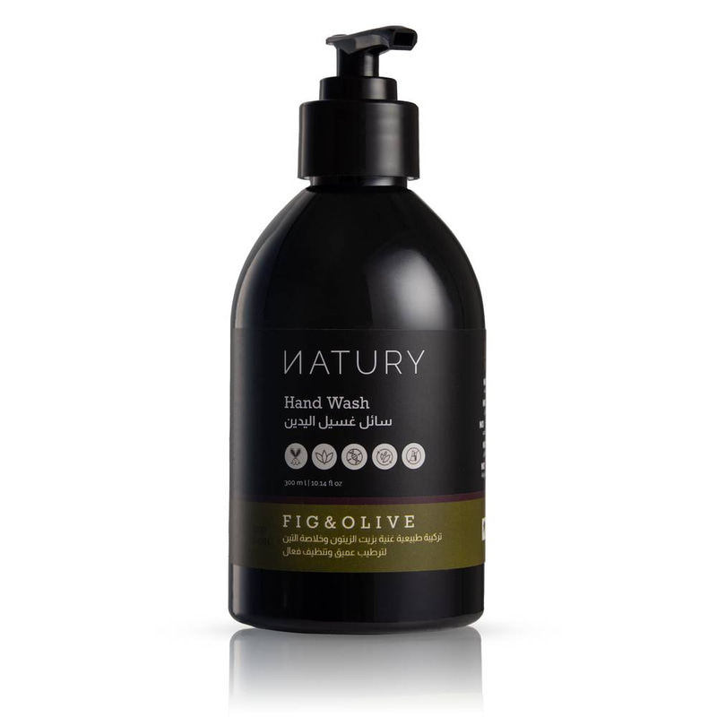 Natury Beauty Hand Wash 300ml - Olive & Fig Extract