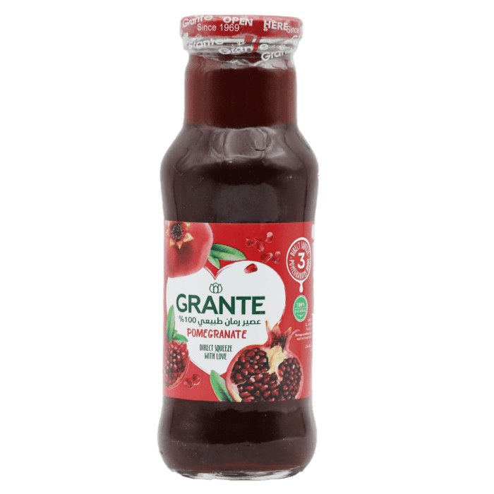 Grant Natural Pomegranate Juice No Sugar Added 250ml