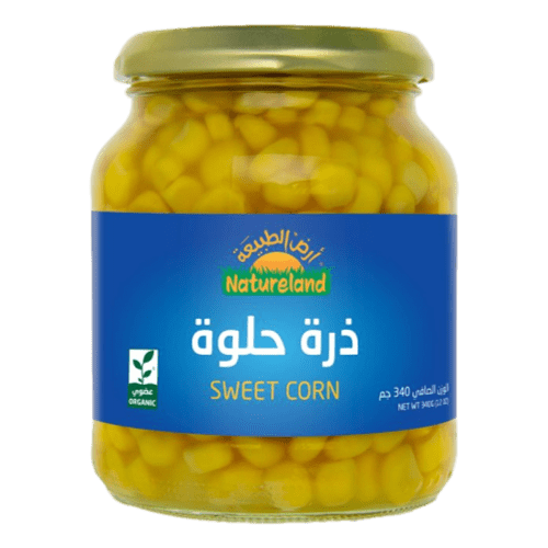 ذرة حلوة - عضوية - 340 جم - أرض الطبيعة