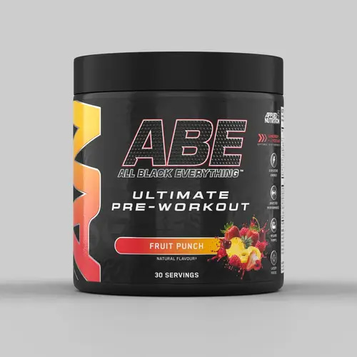 أبلايد نيوتريشن بري ووركاوت ABE قبل التمرين 30حصة - 200مجم كافيين و 4جم سيترولين مالت - فواكه