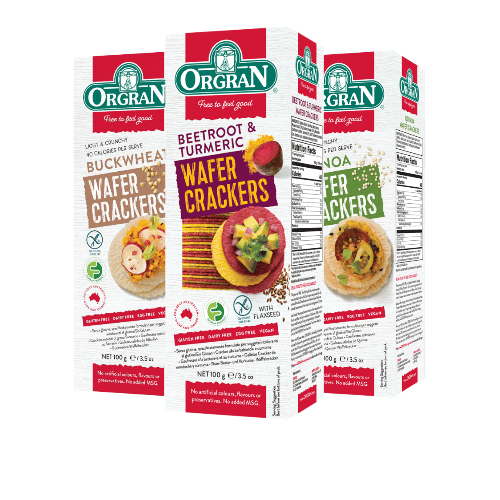 Orgran Gluten Free Dairy Free Wafer Crackers 100g