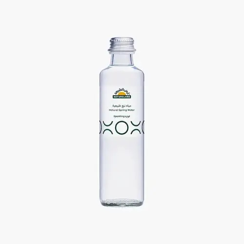 Natureland Natural Spring Water - Sparkling - Glass 250ml