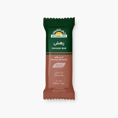 Natureland Rahash Bar - Honey Almond 40g