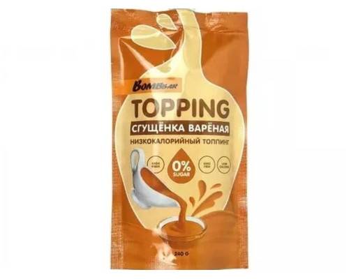 Bombbar Caramelized Condensed Milk Flavor Sauce No Added Sugar 240g