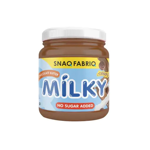 SNAQ FABRIQ Milky Buttercream Chocolate with Crispy Balls – 250g