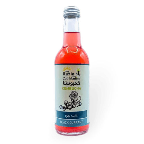 كمبوتشا عنب الثعلب الأسود البري العضوي 330مل - زاد ماضينا