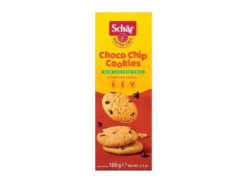 Schar Choco Chip Gluten Free Cookies 100g