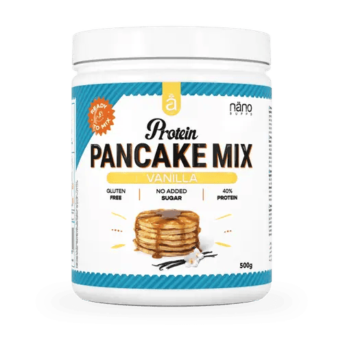 Nano Supps Protein Pancake Mix Vanilla Flavor 500g